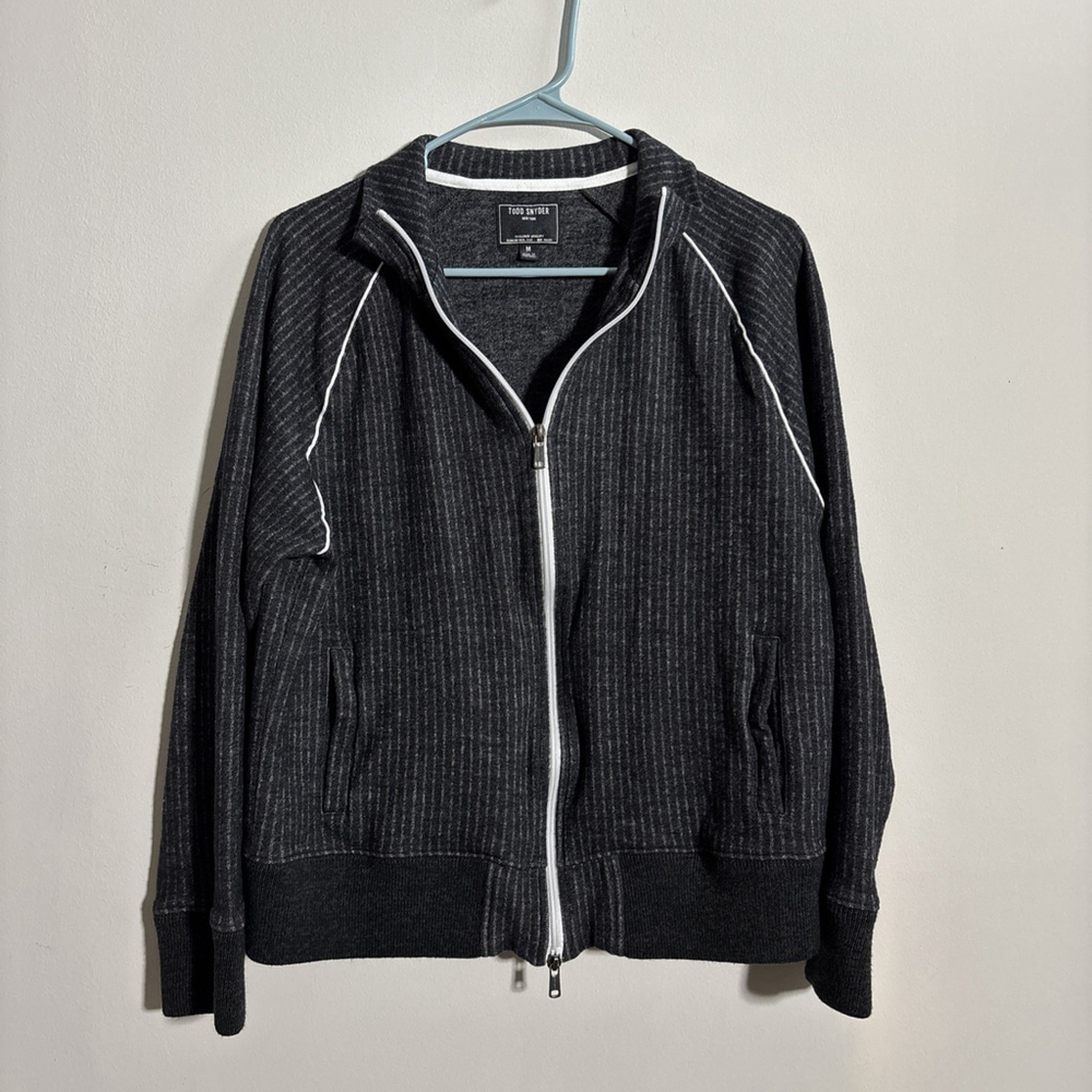 Todd Snyder Gray Lightweight Shirt Jacket